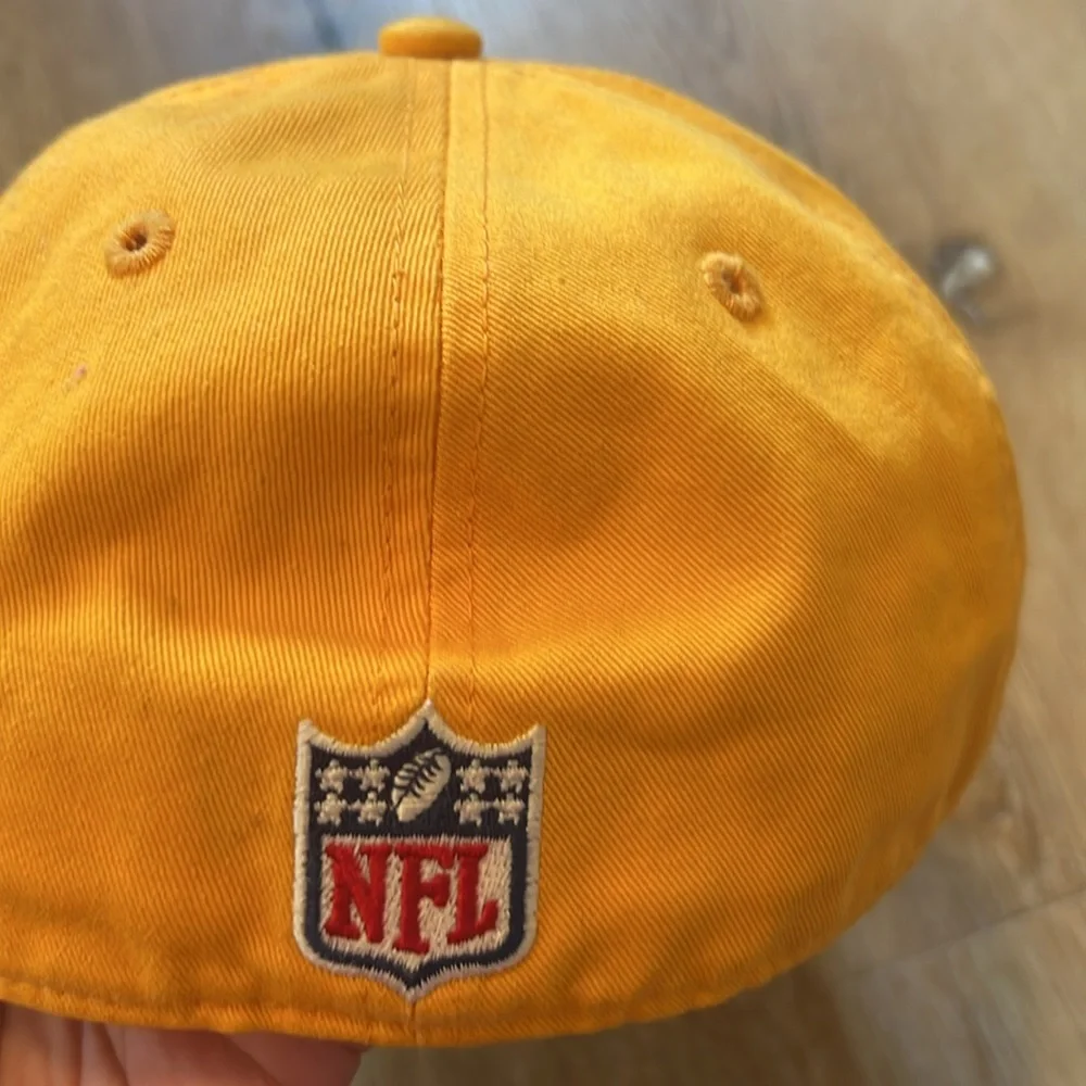 NFL Yellow Kansas City Chiefs Hat Large Reebok